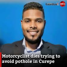 How is the cyclist William doing after falling off his electric bike in  Newark?