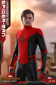 Far from home is a 2019 superhero film based on the marvel comics superhero of the same name. Unmasked Head Sculpt For The Spider Man Far From Home Upgraded Suit Spidey Figure By Hot Toys The Toyark News