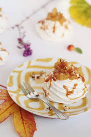 Mini Pavlovas D Automne Recette Recettes De Cuisine Recette Dessert