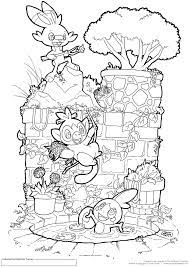 Coloring fun for all ages, adults and children. I Made A Galar Starter Pokemon Colouring Page Pokemon