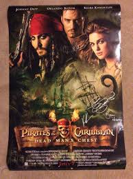 It turns out that jack owes a blood. Pirates Of The Caribbean Dead Man S Chest Final Movie Poster 27x40 Signed Ds 1867648961