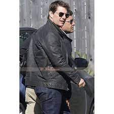 Tom Cruise Never Go Back Leather Jacket For Men Was Made By Famous Jackets Co Uk Tom Cruise Toms Cruise