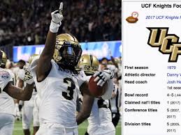 He played college football at penn state and was drafted by. Ucf National Championship Sparks Wikipedia Controversy Sports Illustrated