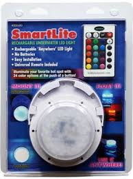 Smartlite Rechargable Underwater Pool Light Underwater Pool Light Pool Light Swimming Pool Lights