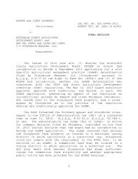 1 The issues in this case are: (1) whether the Hunterdon County Agriculture  Development Board (HCADB or board) had jurisdiction