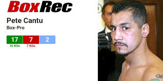 BoxRec: Pete Cantu