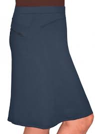 Navy Blue Modest Knee Length Swim Exercise Skirt With Attached Shorts And Upf 50 Uv Protection 1475 Denim Skirts Knee Length Running Skirts Casual Denim Skirt