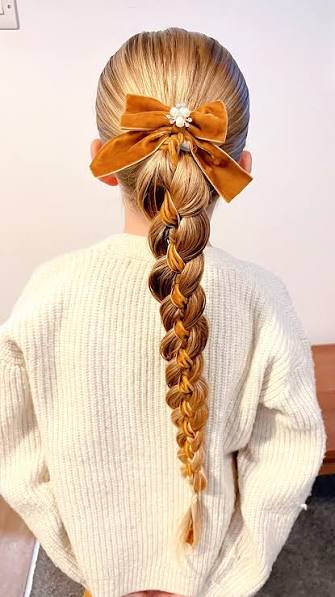 How to create a Ribbon Braid Hairstyle. This just takes a bit of practice 🧡 The perfect hairstyle to to learn for Autumn and Winter. 🍁🍂I hope this video helps and I definitely recommend a thin ribbon ...