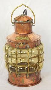 Maybe you would like to learn more about one of these? Sold Price Antique Den Haan Of Rotterdam Copper Brass Ankerlight With Bubble Glass Lense Early 1900s Nautical Hanging Ankerline Lamp Light Height 12 Inches Bubble Glass Antique Lanterns Copper Brass