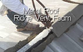 So any help in how you roof with a roof vent? Types Of Metal Roof Ridge Vent Closure To Protect Roof Ventilation And Attic Effectively