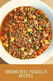 Easy Beef Picadillo Recipe The Odehlicious Recipe Picadillo Recipe Ground Beef Beef Picadillo