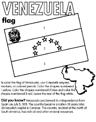 Download these images to your personal computer, grab paint brush and color them all. Venezuela Coloring Page Crayola Com