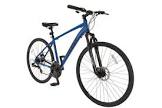 Encounter 700C Hybrid Bike, Blue Raleigh