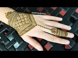 Easy Simple Indian Mehndi Design For Hands Quick Video Tutorial Youtube Mehndi Designs Mehndi Designs For Hands Indian Mehndi Designs