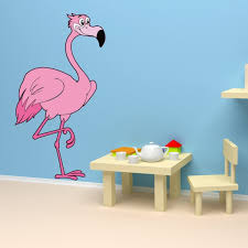 Wandkleber halten besonders gut auf raufaser tapete. Flamingo Digital Wandtattoo