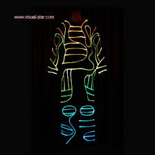 Light Suit Led Dance Costume Led Suit Dancers Ledcostumes Leddancewear Ledstiltwalkercostume Sexyledlightdancedr Led Light Costume Led Clothing Light Suit
