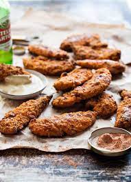 Kfc Baked Oven Fried Chicken Tenders Recipe Oven Baked Chicken Tenders Oven Baked Fried Chicken Baked Fried Chicken Tenders