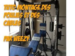 Tuto Montage Poulies Et Cables De La Smithmachine Cobra De Moovyoo Par Videostest Com Youtube