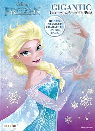 Elsa from the frozen coloring page from the frozen category. Libros De Actividades Princesa Elsa Gigantic 192 Paginas Para Colorear Con Olaf De Pie En La Parte Posterior Amazon Com Mx Juguetes Y Juegos