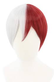 With sheer dedication the anogol brand has grown to become a force to reckon with in the costume industry, producing their amazing products. Amazon Com Topcosplay Unisex Anime Cosplay Wig Short Halloween Costume Wigs Half Grey Red Beauty