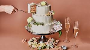 White wedding cake and frosting. Lemon And Raspberry Wedding Cake Recipe Bon Appetit