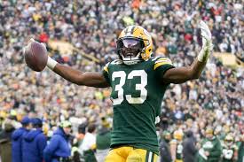 Green bay packers running back aaron jones was one of the hardest players to tackle during the 2019 nfl season. Aaron Jones Leads Packers Past Washington 20 15 Wtop