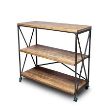 Table Industrial Style 3 Shelf Home Retail Shelving Trolley Unit On Wheels Di1 Uline stocks a wide selection of metal shelving, industrial shelving units and heavy duty steel shelves.