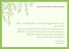 Bring a personal touch to wedding thank you cards with a photo from your special day. Wedding Thank You Cards Wording 2021 Guide Wedding Forward