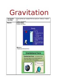 Gravitation By Deepika Subnani Teachers Pay Teachers