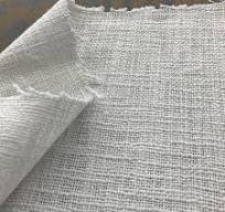 Number One Textiles Solid Slub Cotton Woven White | Medium Weight Woven Fabric | Home Decor Fabric | 54" Wide