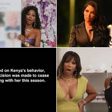 Watch RHOA Moment Kenya Moore Was Suspended for Brit Eady Revenge Porn