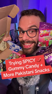 Trying Spicy Gummy Candy and Pakistani Snacks
