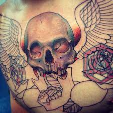 Pin On Neo Traditional Chest Tattoo