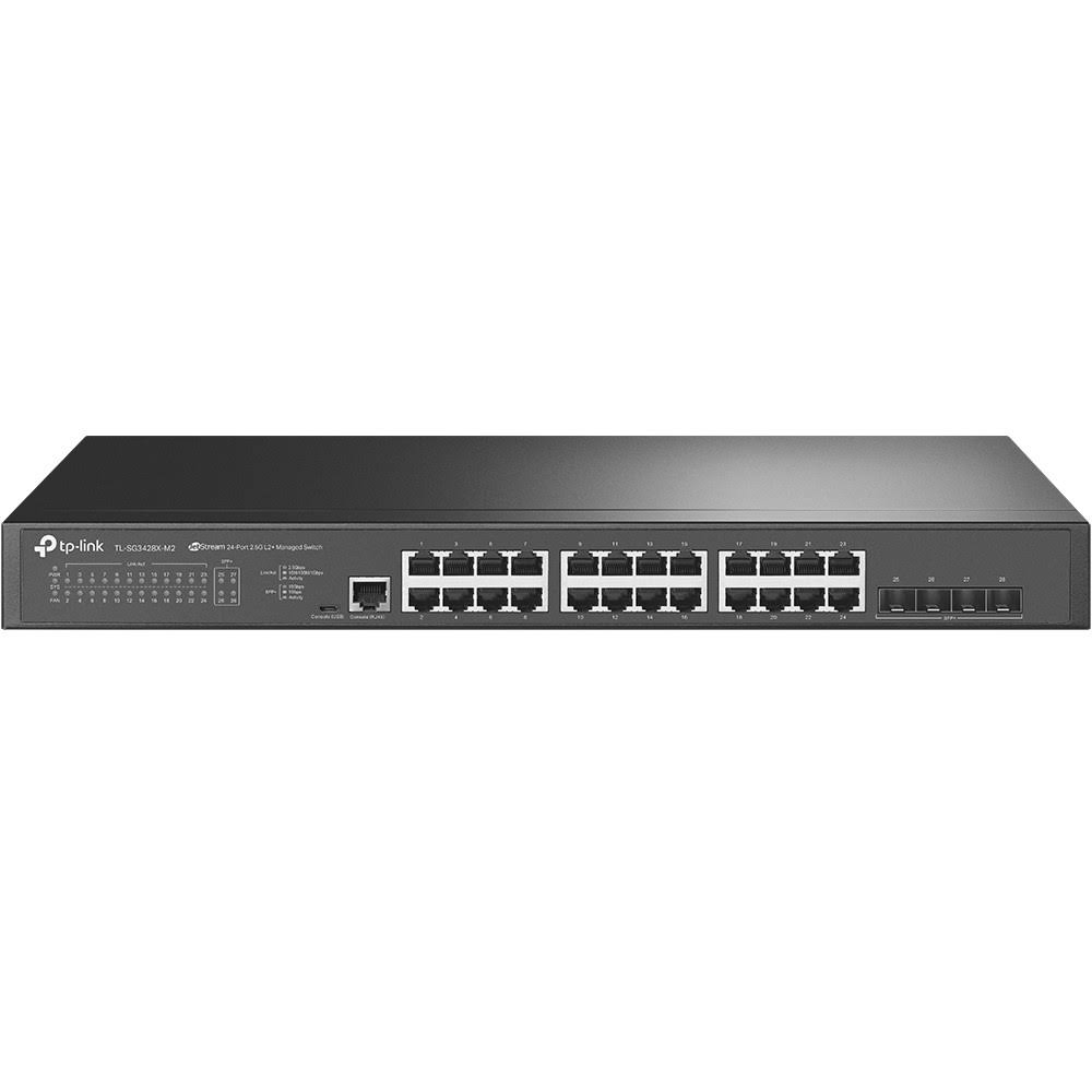 TP-Link SG3428X-M2 JetStream 24-Port 2.5GBASE-T L2+ Managed Switch
