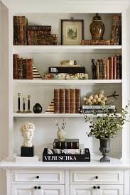 Decorating Built In Shelves With Images Bookcase Decor Retro Home Decor Home Decor