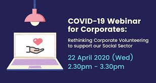 Covid 19 Webinar For Corporates Rethinking Corporate Volunteering To Support Our Social Sector Empact