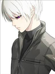 Looking for the best anime boy wallpaper hd? Anime Boy White Hair Purple Eyes The Best Undercut Ponytail