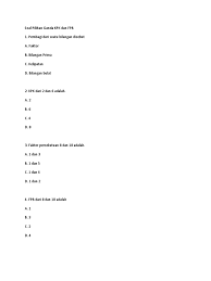 Maybe you would like to learn more about one of these? Soal Kpk Dan Fpb Kls 6 Pilihan Jawabanku Id