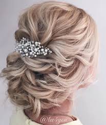 40 Chic Wedding Hair Updos For Elegant Brides Long Hair Styles Hair Styles Mother Of The Bride Hair