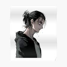 Eren jager 3d clothes and hair. Eren Long Hair Posters Redbubble