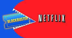 The Downfall Of The Once Popular Blockbuster Has Readily Been Linked To The Introduction Of Netflix And Other Similar Streaming Servi Netflix Infographic Faith