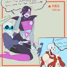 Rule34 - If it exists, there is porn of it  artist request, mettaton,  papyrus, sans  1982693