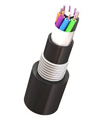 کابل نوری خشک خاکی