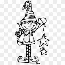 Melonheadz Santa Jesus Melonheadz Clipart Black And White Christmas Png Download 3756906 Pikpng
