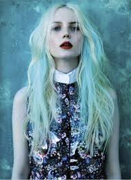 35 characters with light blue hair. Fabulous Combination Of Hair And Makeup Oh Wait And The Outfit And The Background Pastel Blue Hair Light Blue Hair Mermaid Hair