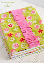 If your pattern runs parallel to the selvage, make the cut at 21.5″ first instead, then you will get three or four books depending on the width of the fabric. Fabric Composition Notebook Cover Tutorial