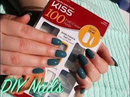 I'm testing out the kiss acrylic nail kit. How To Fake Nails Kiss Active Oval Full Cover Nails Fake Nails Kiss Nails Kit Diy Nails