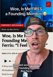 Woe, Is Me Fires Founding Member Ben Ferris