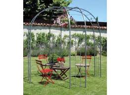 Gloriette De Jardin En Acier Gris Ardoise Gloriette De Jardin Gloriette Gris Ardoise