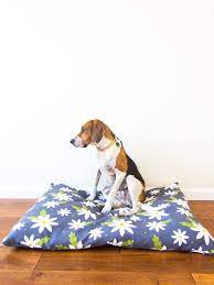 I love the idea of keeping everything together and the this diy plywood bed can also double as a side table in the living room. Diy Easy To Sew Zippered Dog Bed Cover Sarah Hearts